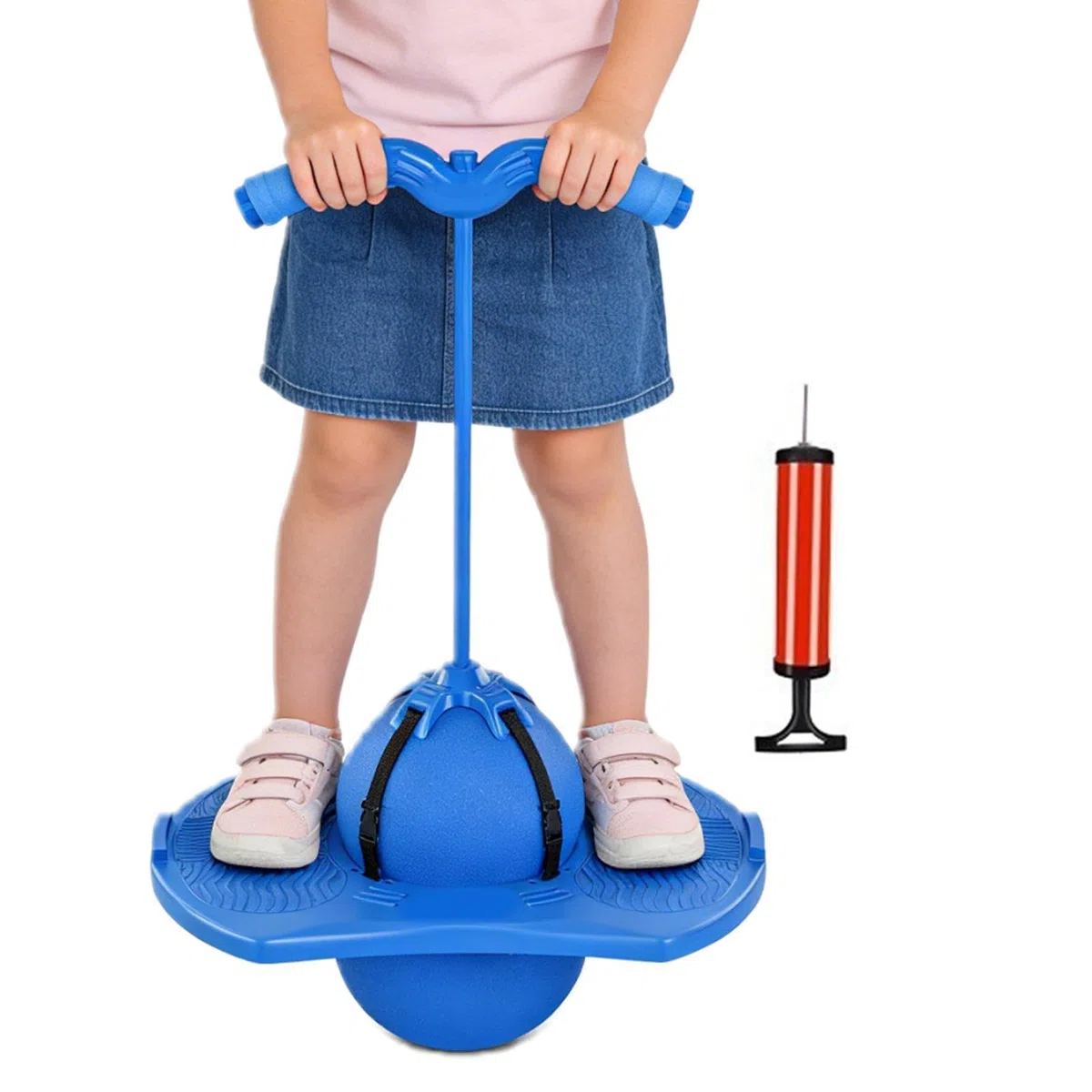 Ballon permettant l'équilibre et le, muni d'une poignée Jouet de fitness