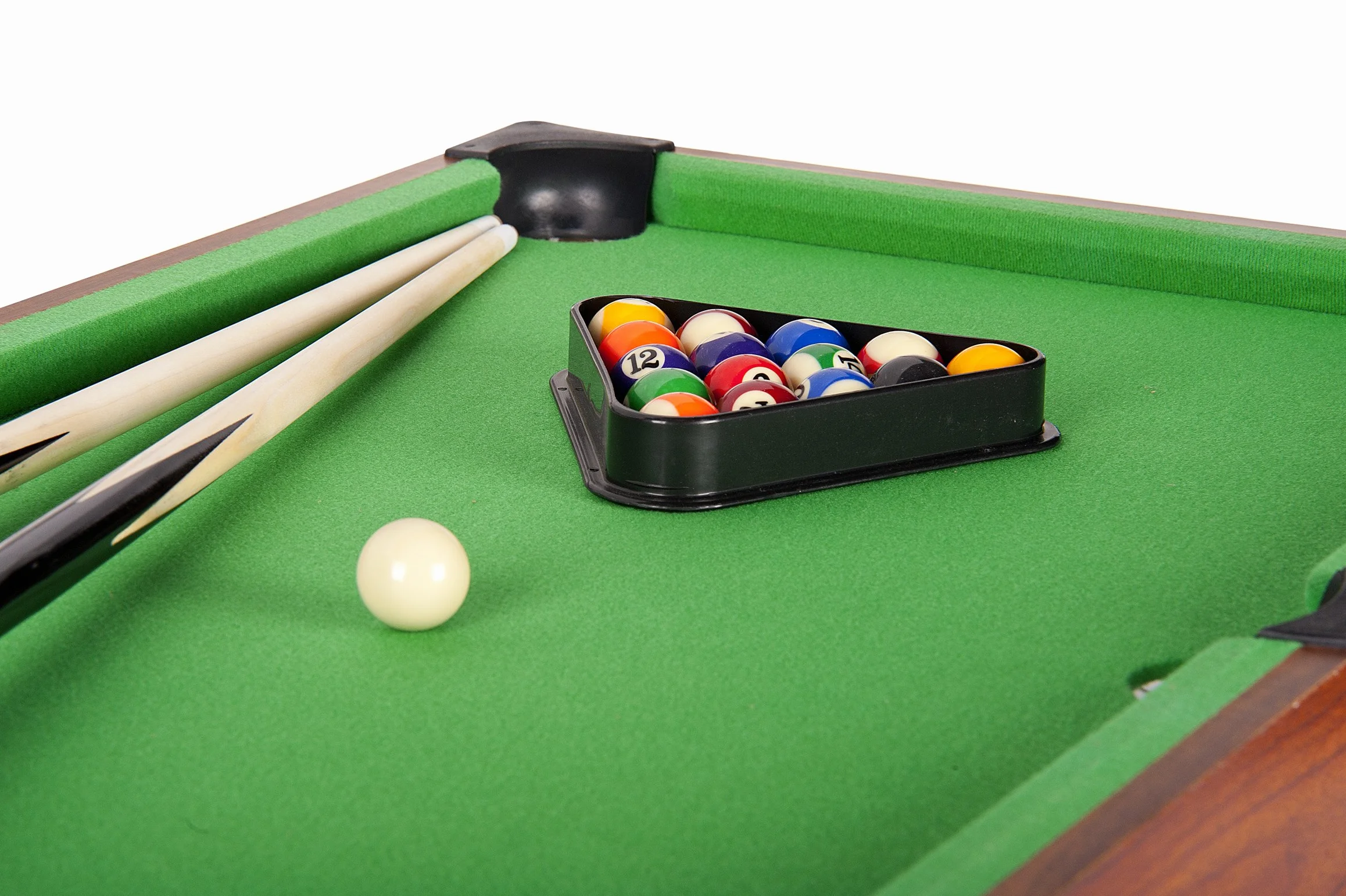 Leomark Table de Billard - Billard de Table avec Accessoires 92 x 51 x 20 cm