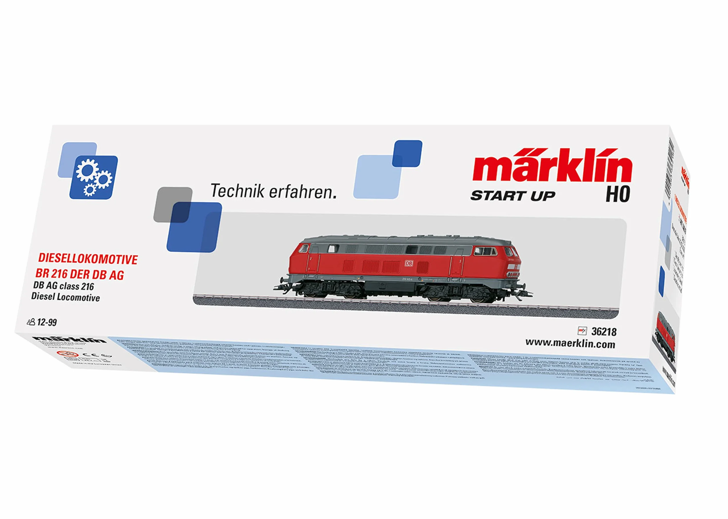 Märklin Start up 36218 - Locomotive Diesel BR 216, DB AG, EP.V