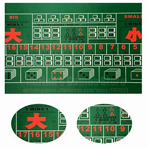 Coussin de Poker Professionnel Anti-Eau et réducti Tapis de Table de Poker Texas Hold'em for Jeux de Craps Tissus Non ondulés/Tapis en Caoutchouc for Tables de Poker