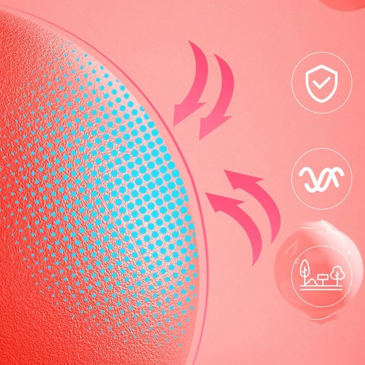 Ballon sauteur de l'équilibre avec une poignée Jouet D'Exercice Avec