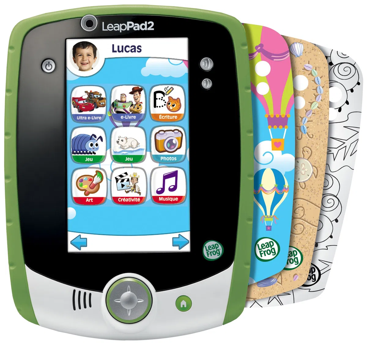 LeapFrog - 81407 - Jeu Educatif Electronique - Tablette Tactile Leappad 2+ Personnalisable - Vert