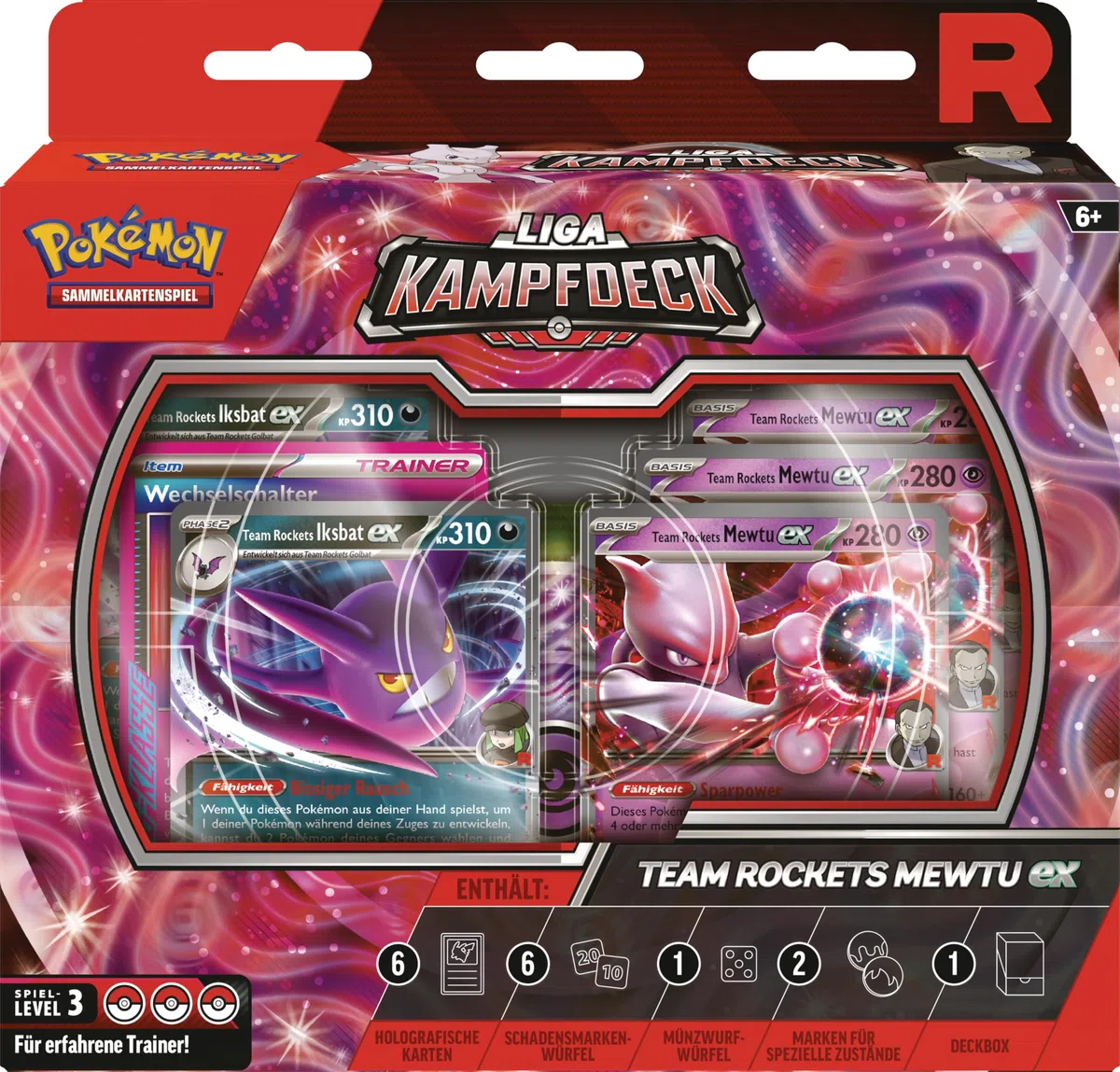 Pokémon (Jeu de Cartes à Collectionner), Deck de Combat de la Ligue PKM Rockets Mewtu