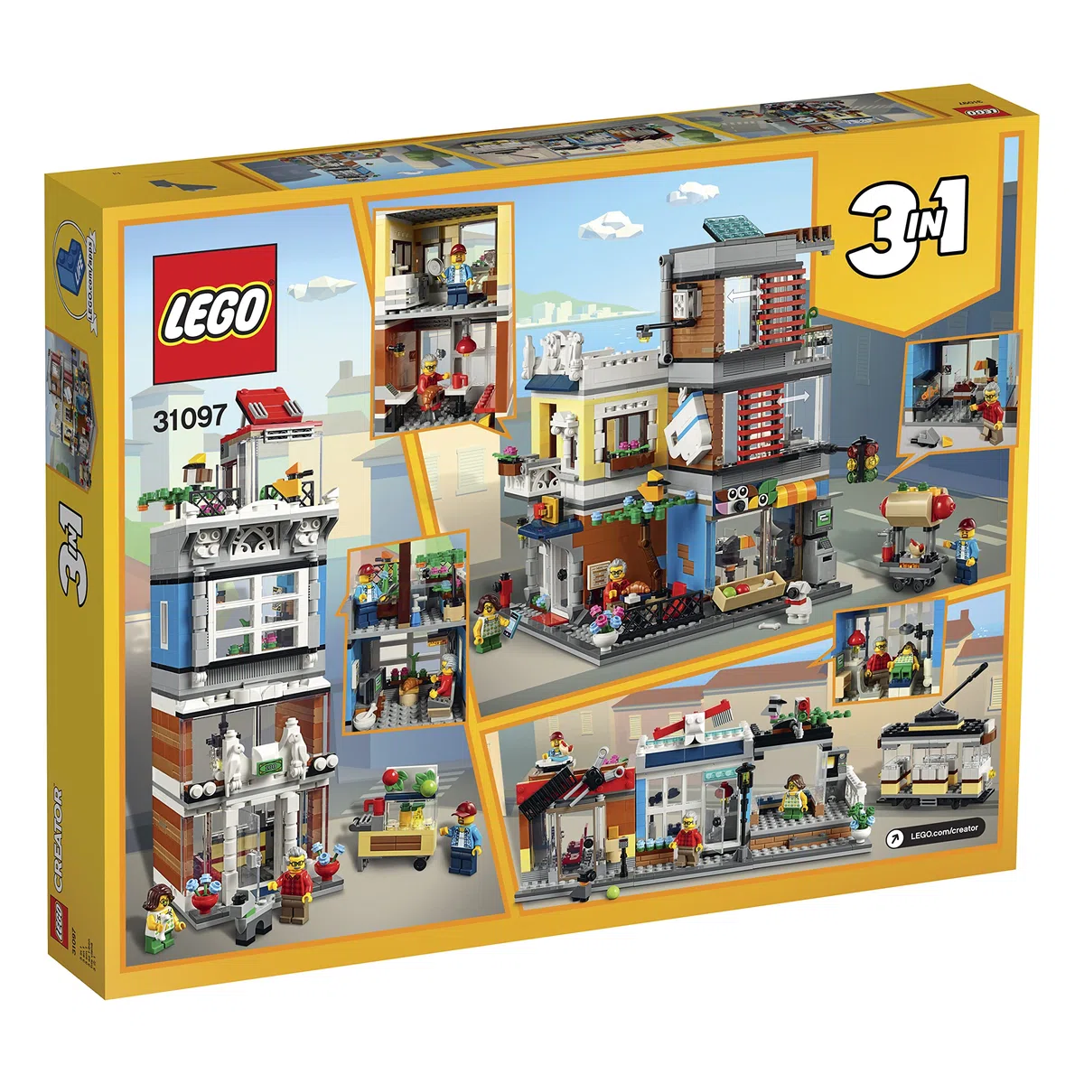 LEGO 31097 Creator L’animalerie et Le café