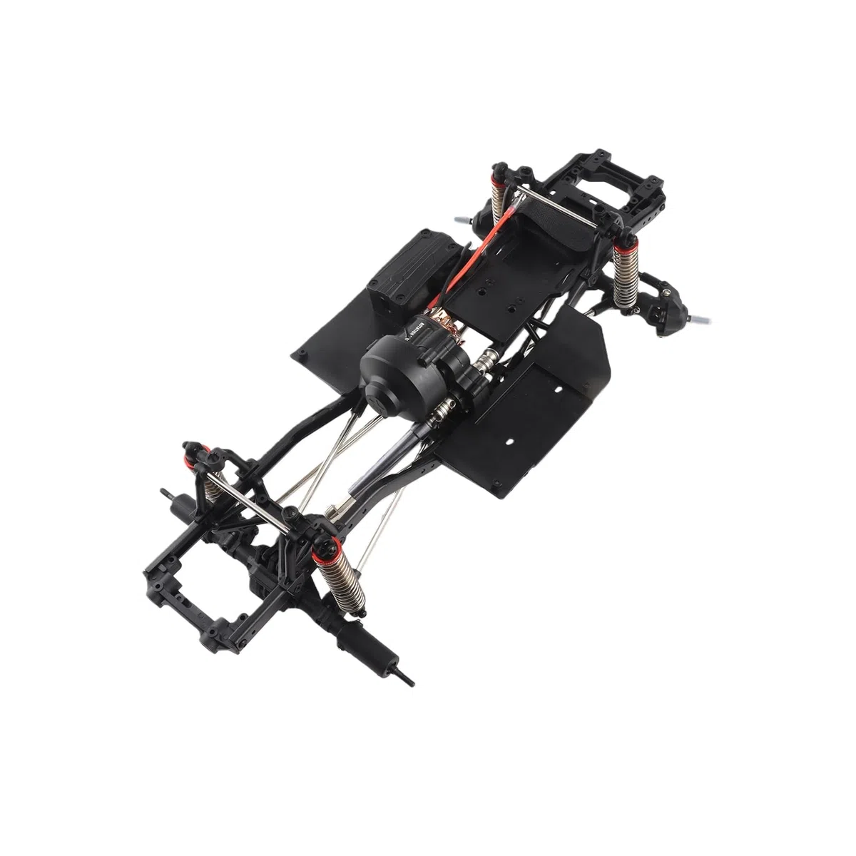 Mobiliarbus Cadre de châssis d'empattement AUSTAR 313mm pour Voiture d'escalade sur chenilles 1/10 AXIAL SCX10 II 90046 90047 RC