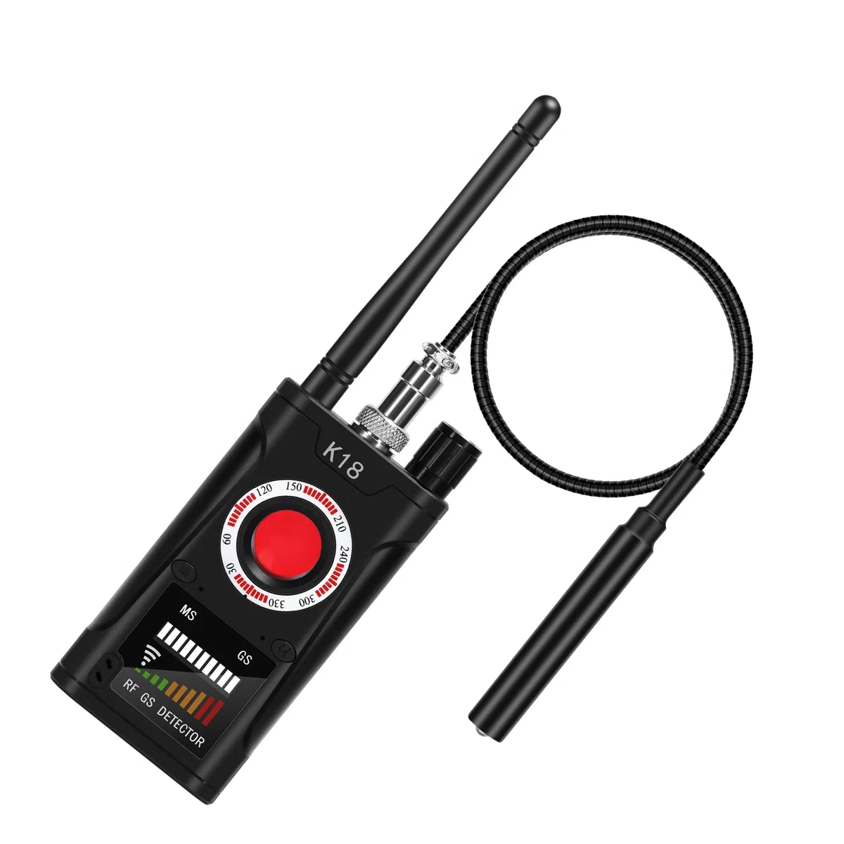 Détecteur Caméra Espion – Micro Espion Détecteur, Bug Détecteur RF sans Fil, Détecteur de Micros GPS, Scanner de Signal RF sans Fil, Détecteur pour Hôtel, Maison, Bureau