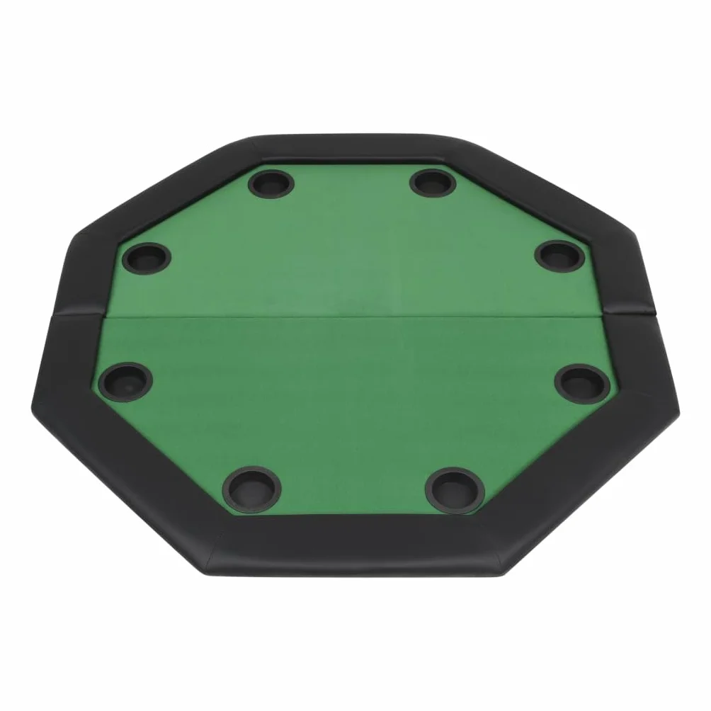Générique Table de Poker Pliable pour 8 Joueurs 2 Plis Octogonale Vert,Meubles,Tables,Tables de Poker & de Jeux,Vert,19.16 KG,80211