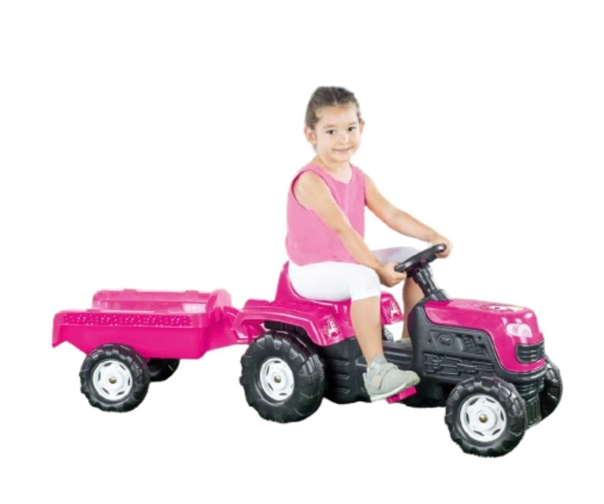 Dolu 2508 Tracteur à pédales Licorne 148 cm