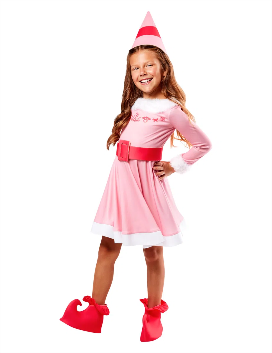 Rubie's Costume d'elfe du film Jovie pour fille - Robe et chapeau