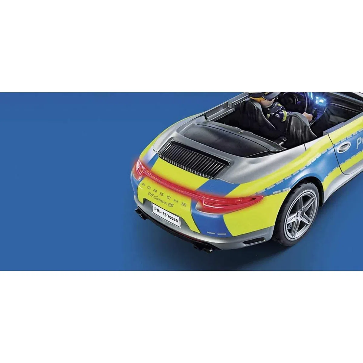 Playmobil 70066 Porsche 911 Carrera 4S Police - Porsche - avec Deux Personnages et la Voiture Iconique - #PlaymoPourLesGrands - Voiture de Collection - Dès 4 Ans