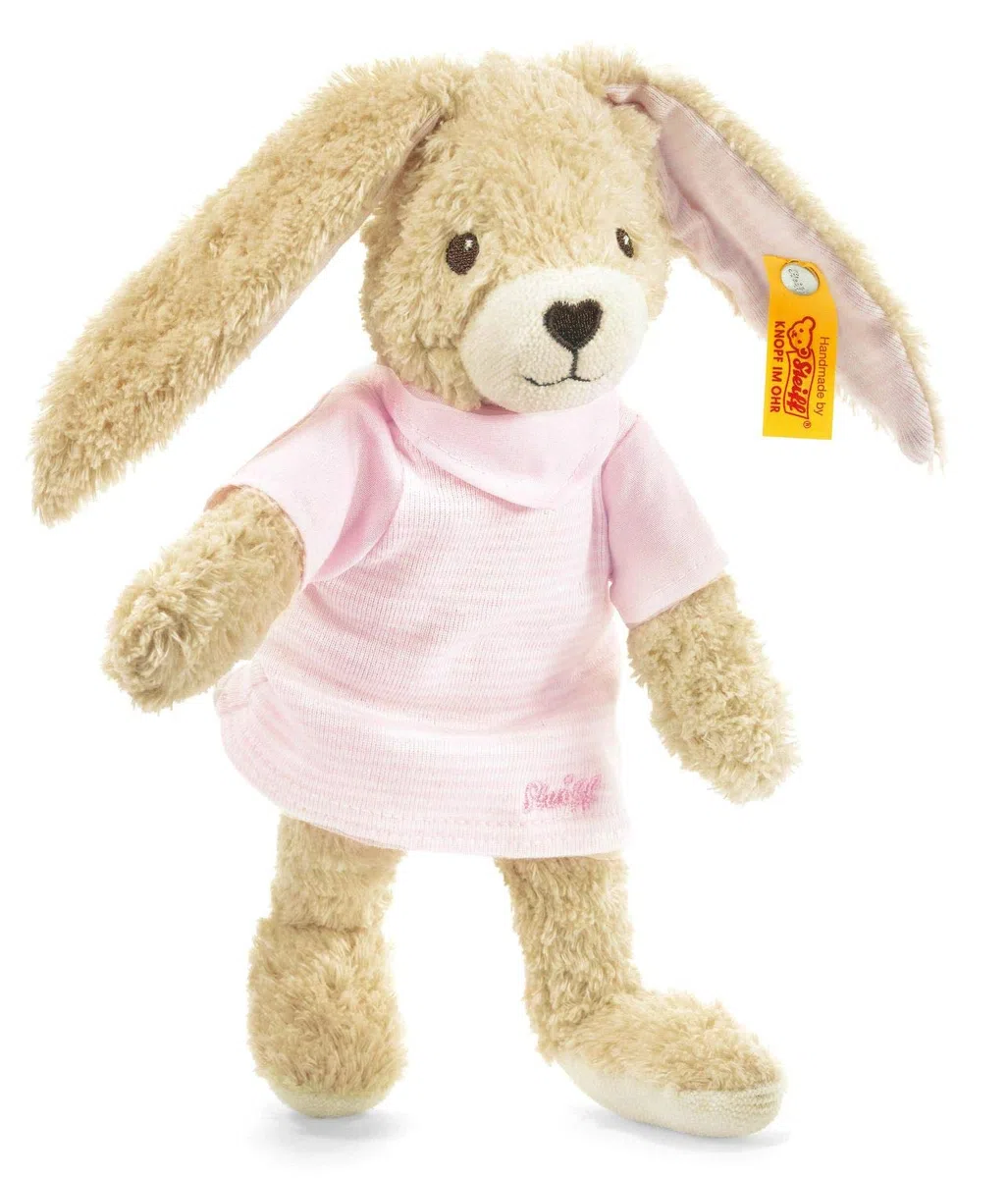 Steiff - 237577 - Lièvre en peluche - rose - 20 cm