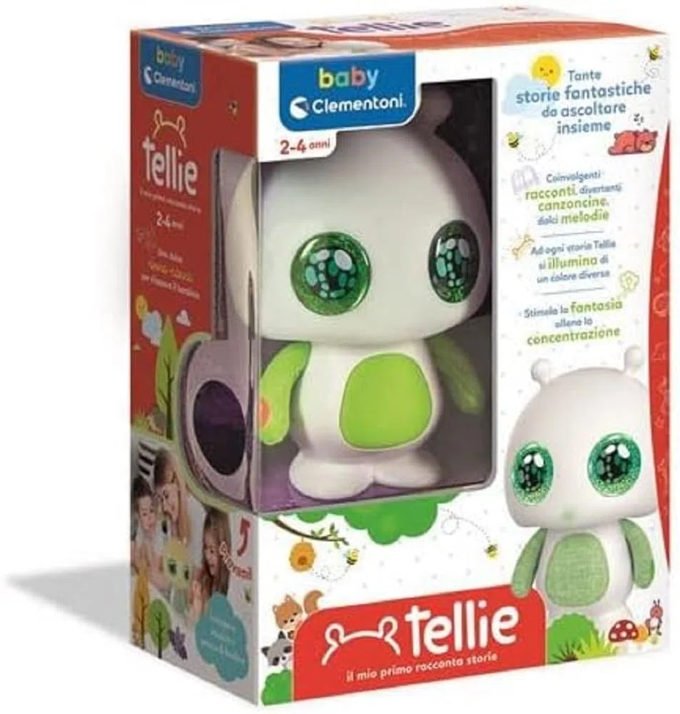Clementoni 52548 - Tellie - Jouet bébé - Version française - 2 Ans et Plus