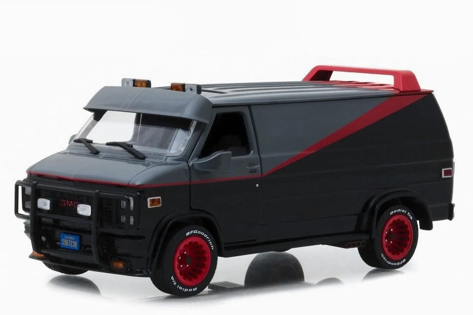 GREENLIGHT COLLECTIBLES - GMC A Team - Van Agence Tous Risques 1983 - 1/24