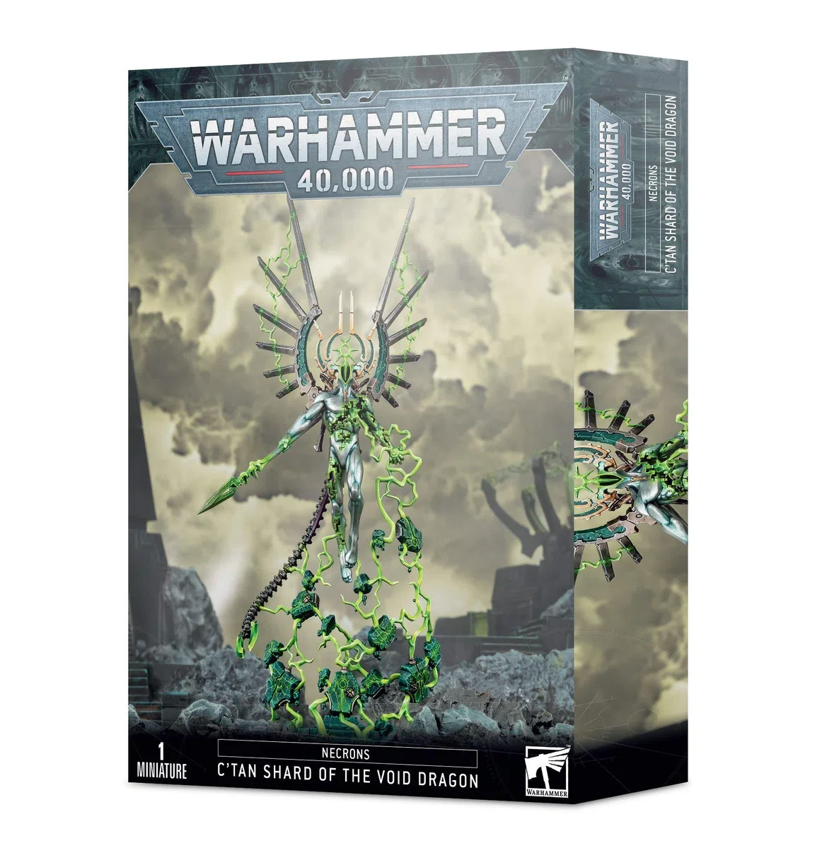 Games Workshop Warhammer 40k - Necron Echarde C'Tan du Dragon du Néant Noir