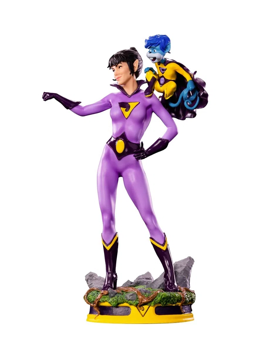 Lot de 2 échelles DC Comics Wonder Twins Figure Exclusive