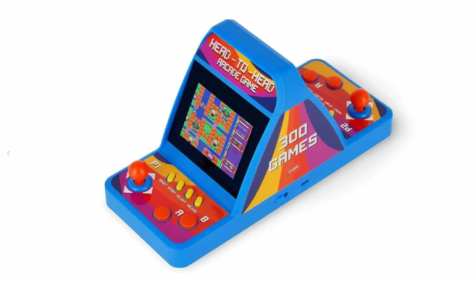 Legami - Mini Jeu vidéo, Couleur Bleue, HTH0001