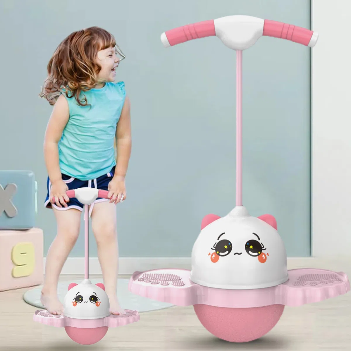 Ballons sauteurs pour adultes Amusement Rebondissant Thème Animal Cartoon