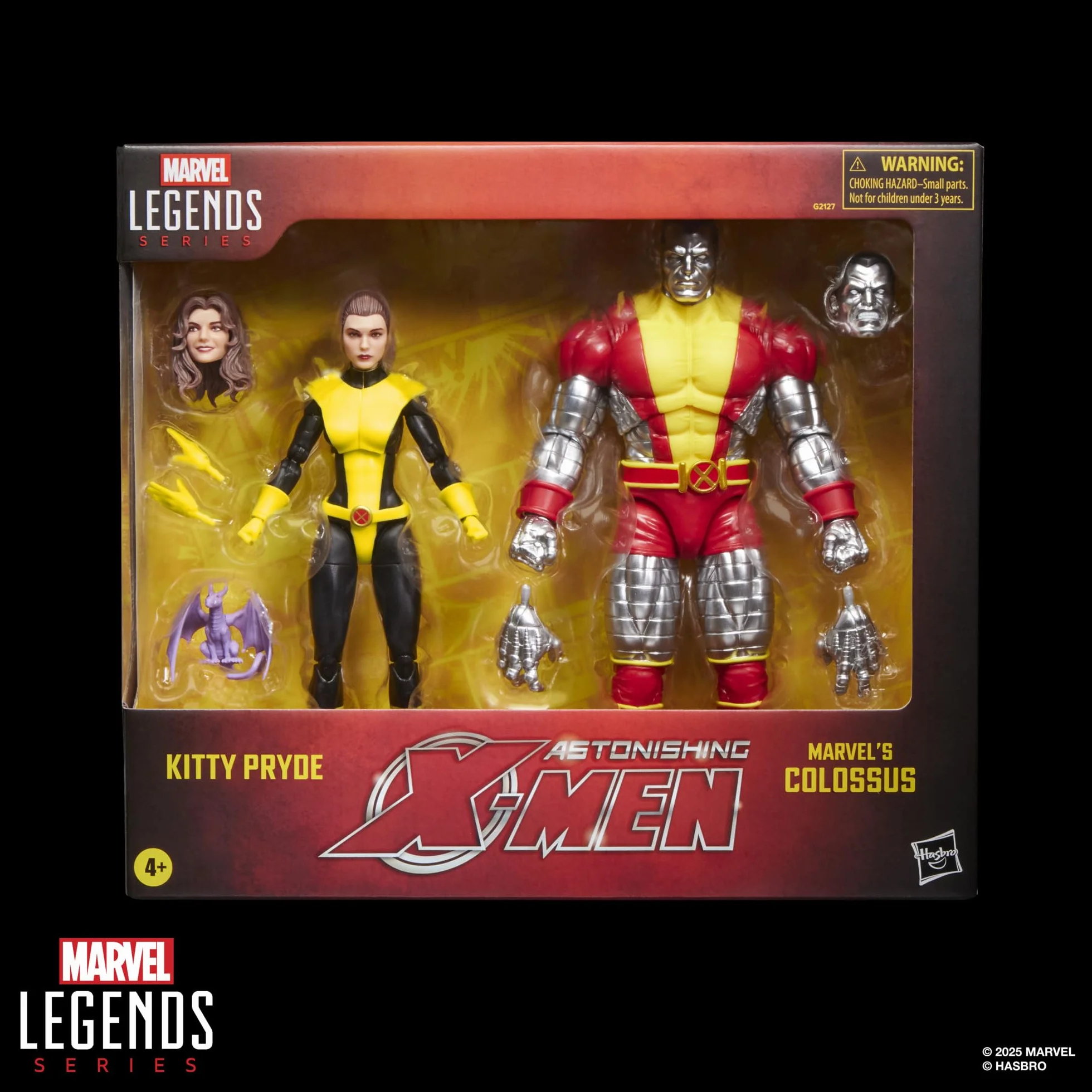 Marvel Legends Series X-Men Kitty Pryde et Marvel’s Colossus, 2 Figurines de Collection à l'échelle 15 cm des Bandes dessinées Astonishing X-Men