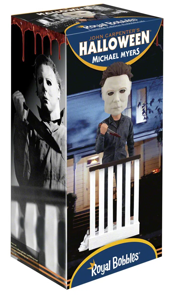 Royal Bobbles Michael Myers Bobblehead from John Carpenter’s 1978's Halloween Slasher Film