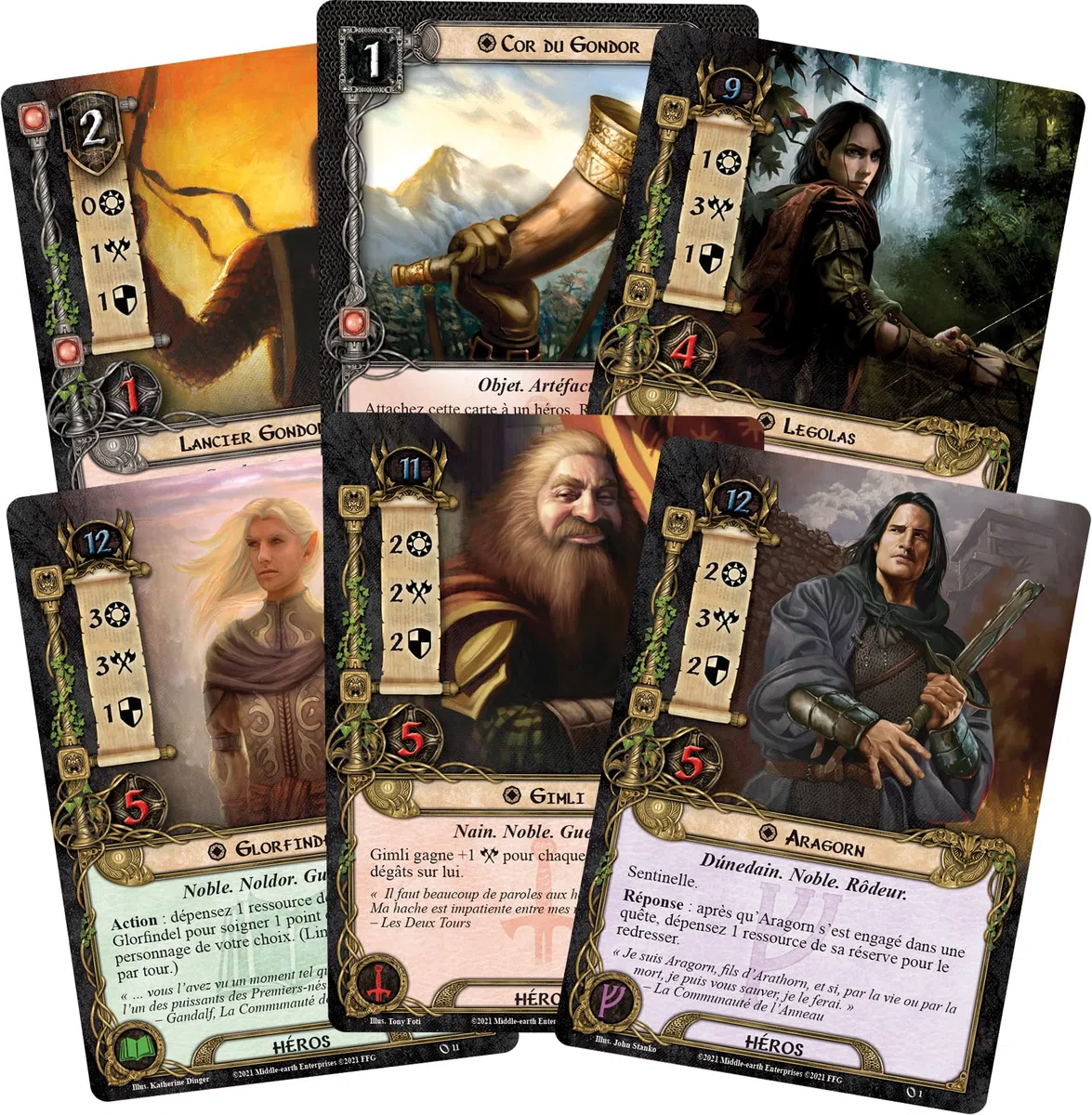 Asmodee - Le Seigneur des Anneaux JCE : Edition Révisée