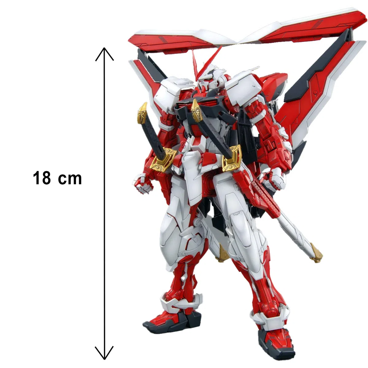 Gunpla Bandai - Maquette Gundam - MG 1/100 ASTRAY Red Frame Revise - Robot à Construire - 83103P/2072104
