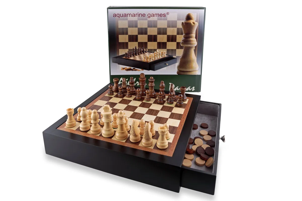 Aquamarine Games – Échecs et Dames (fd11555)