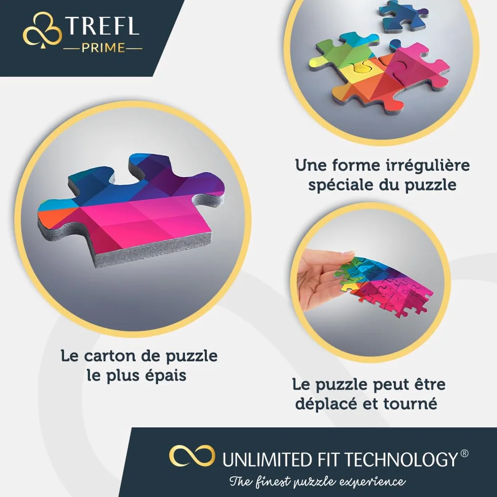 Trefl Prime - Puzzle UFT: Marvel - Across The Comic Universe - 9000 Pièces, Grand Puzzle, EKO, Collage avec des Personnages de Contes de Fées, Divertissement pour Enfants à Partir de 12 Ans