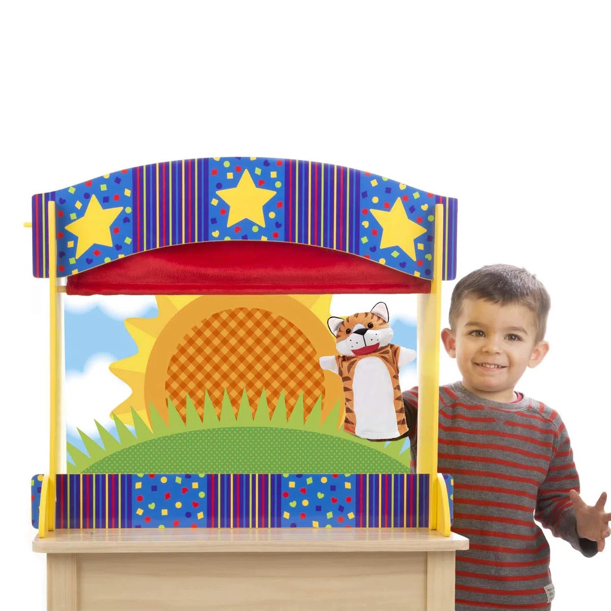 Melissa & Doug Théâtre de marionnettes de Table