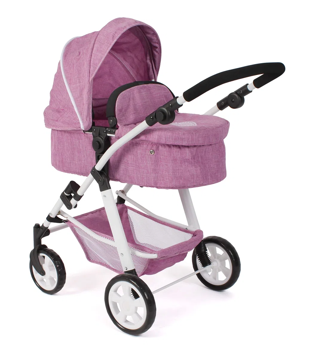 Bayer Chic 2000 Poussette Poupon 2en1 Nele | Évolutive & Ergonomique | Une poussette pour poupon 2en1 haut de gamme, saine et évolutive pour accompagner votre enfant durant des années.
