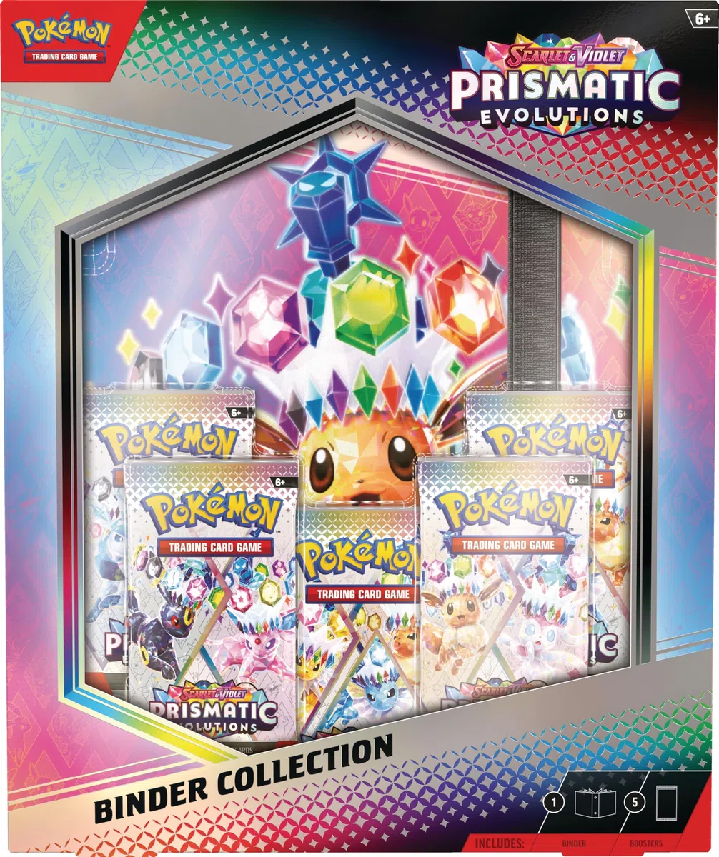 Pokémon TCG : Scarlet & Violet Scarlet & Violet—Prismatic Evolutions Binder Collection