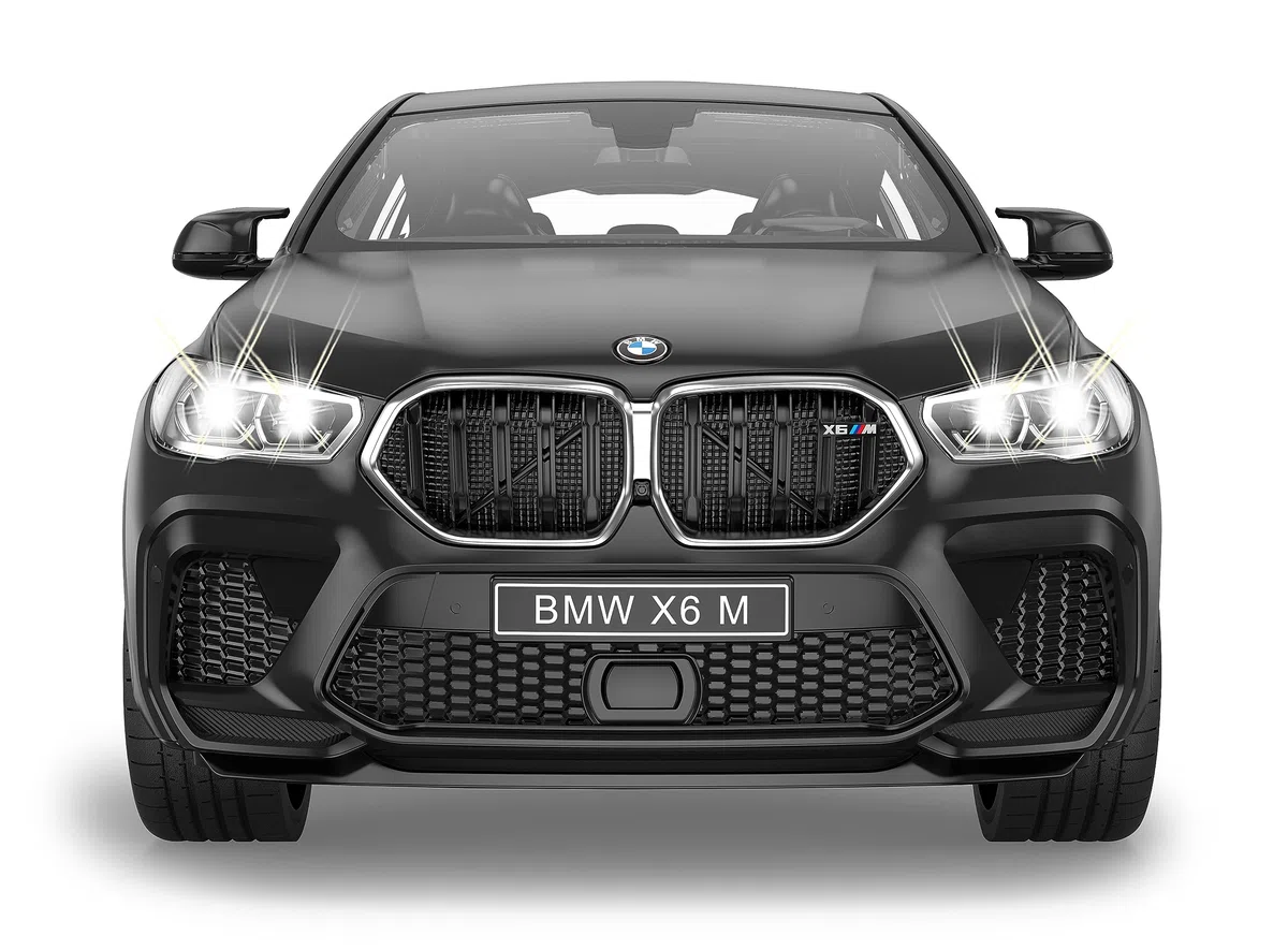 JAMARA BMW X6 M 1:14 2,4 GHz – Pare-Brise Transparent, éclairage LED, Voiture RC