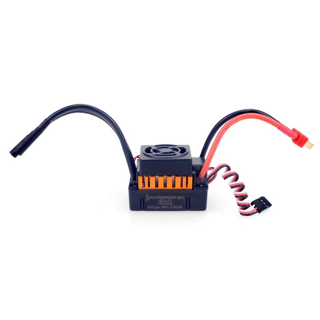 Ensemble de moteur et contrôleur ESC sans balais étanche F540 3300 KV + ESC 60 A pour voiture RC 1/10