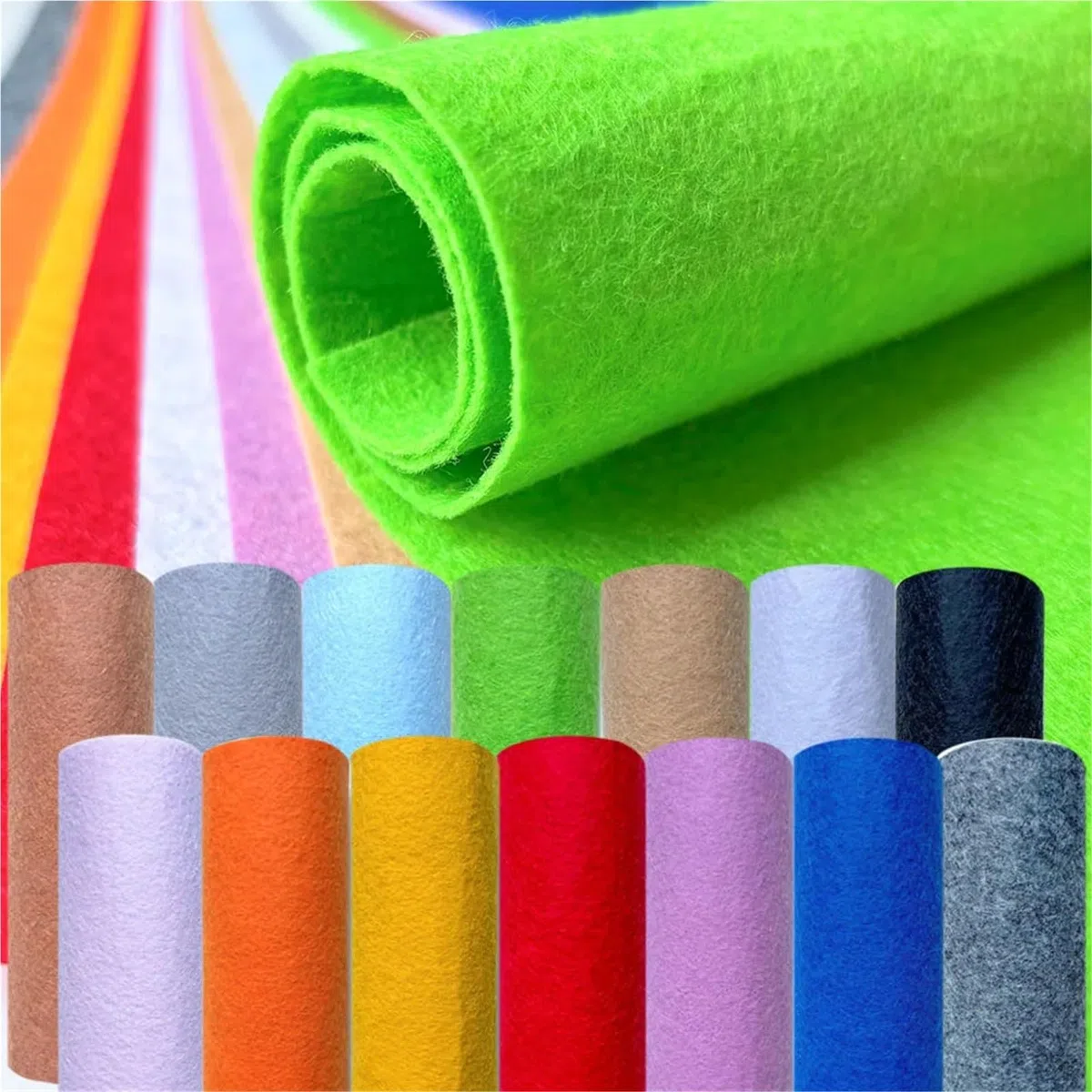ZNJAMN Patchwork non tissé en feutre dur pour Bricolage