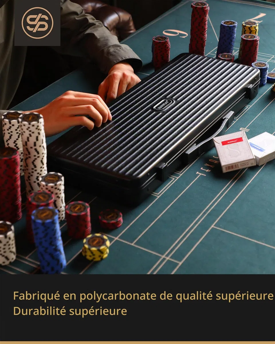 SLOWPLAY Poker Chip Case