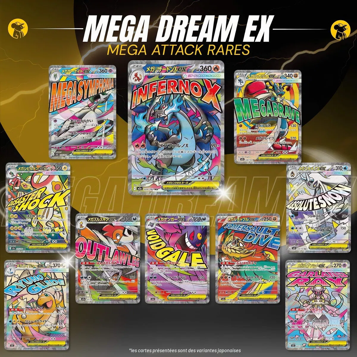 Boîte booster coréenne Mega Dream Korean Heroes | Pokemon Ascended Heroes | Mega Evolution Pokemon Korean Booster Box | 10 boosters | That Mouse Fashion