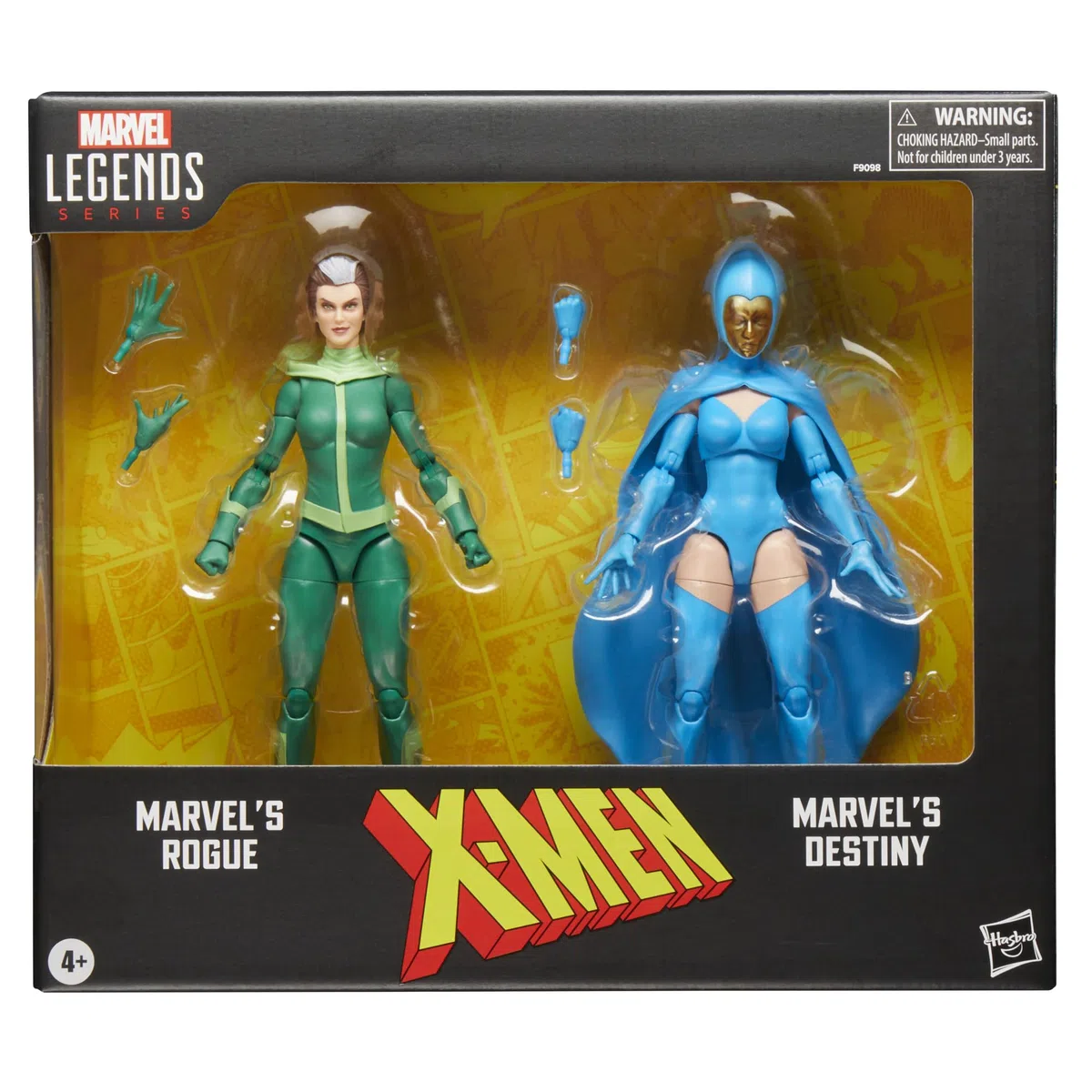 Marvel Legends Series, Rogue et Destiny, Figurines inspirée des Bandes dessinées