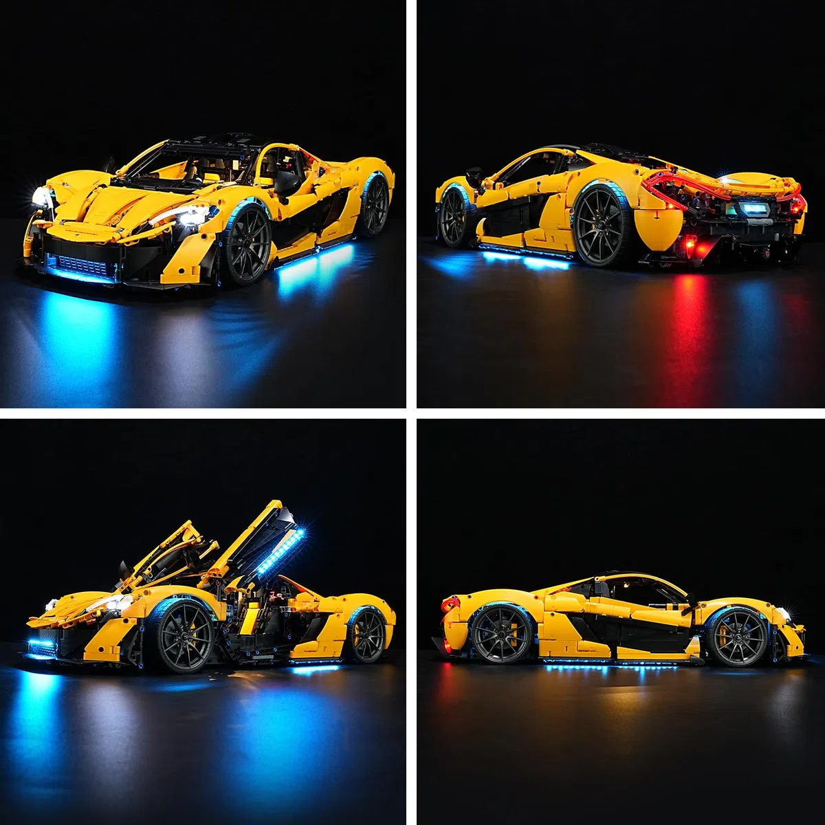 BRIKSMAX Kit d’éclairage à led pour LEGO Technic McLaren P1 - Compatible with Lego 42172 Blocs de construction Modèle- Pas inclure l’ensemble Lego