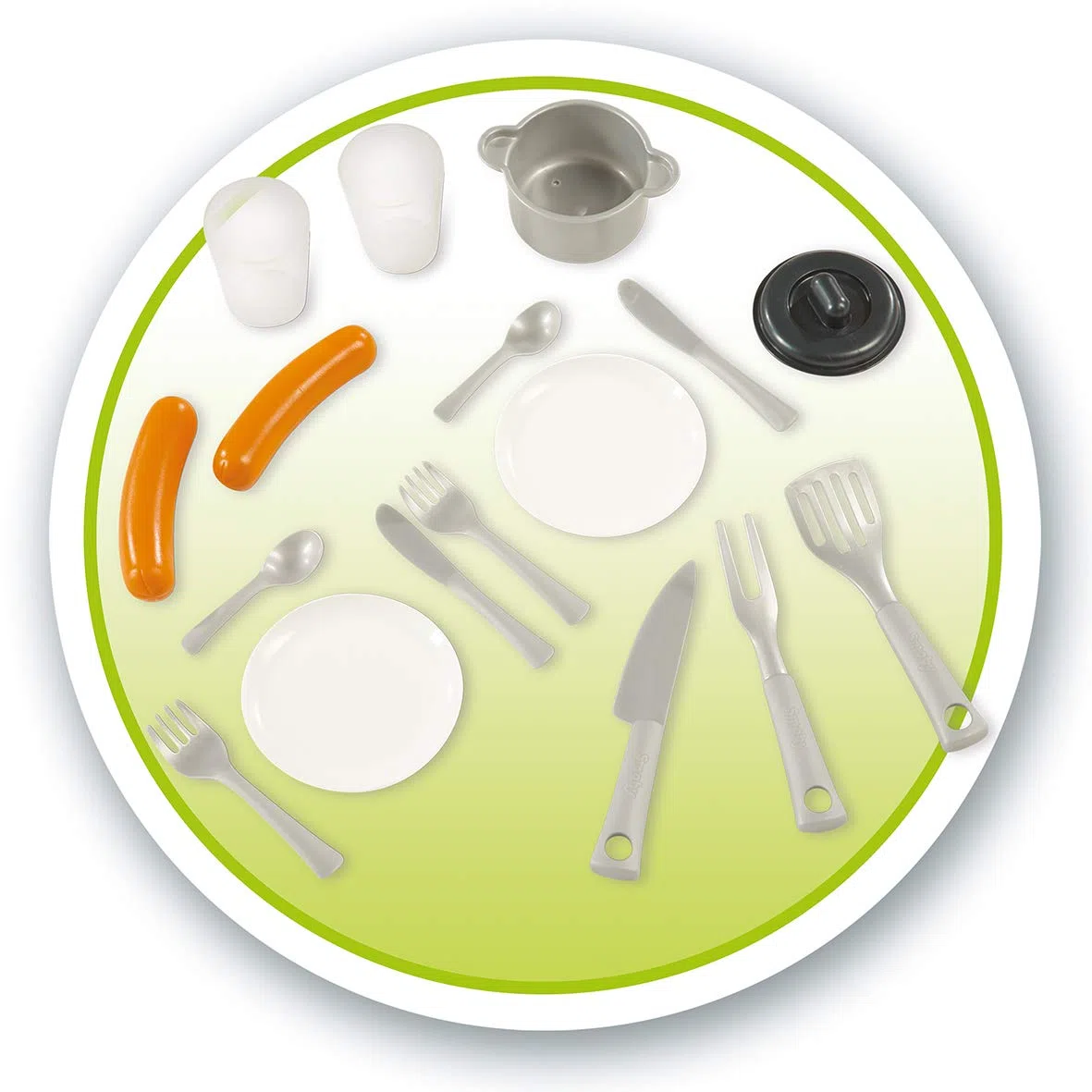 Smoby - Cuisine d'Eté - Accessoire de Maison Smoby - 17 Accessoires - 810901WEB