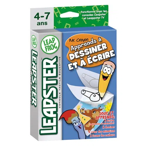 LeapFrog - LEAPSTER - Jeu : Monsieur Crayon