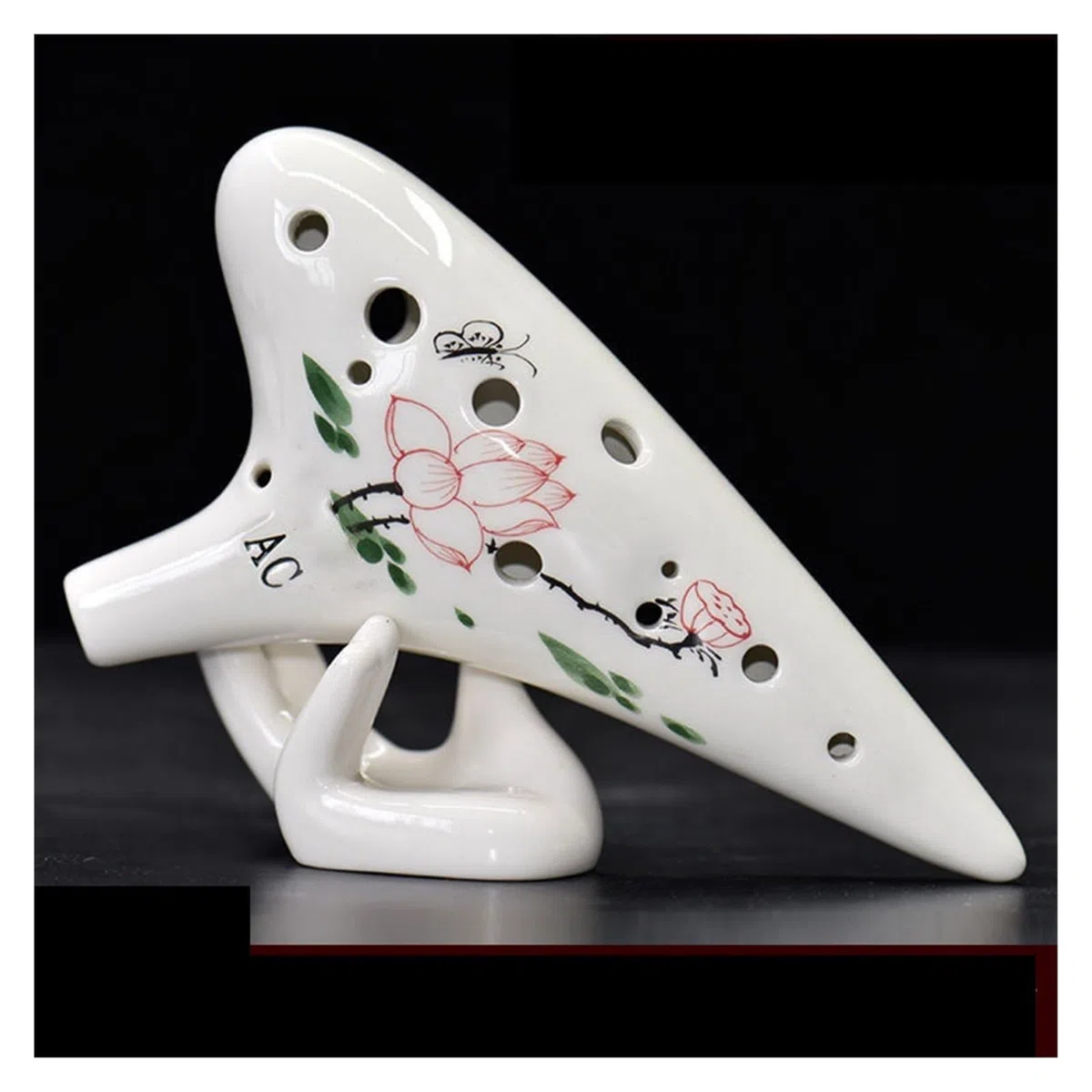 Instrument d’ocarina, Ocarina alto 12 trous Tao Xun Chenqing, flûte for étudiant, instrument fabriqué en Chine