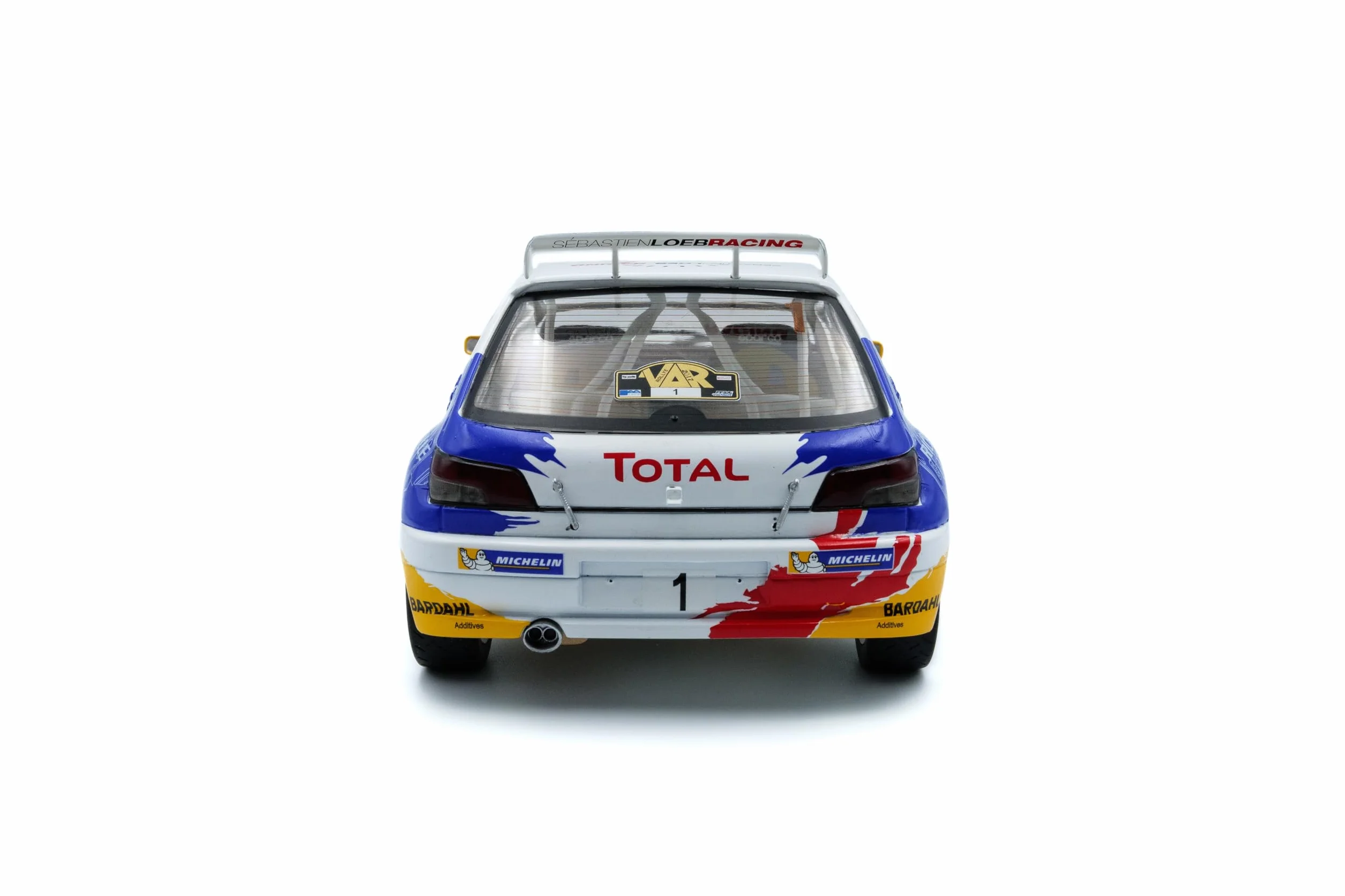 1:18 Peugeot 306 Maxi White #1 Rally du VAR 2017