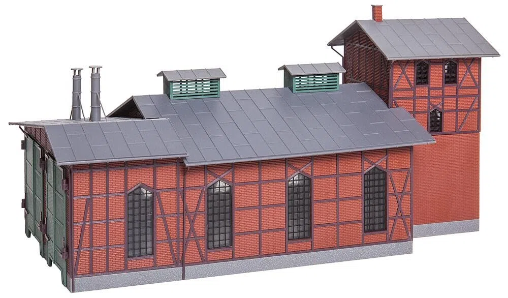 Faller - F120161 - Modélisme - Remise à Locomotives - 2 Places
