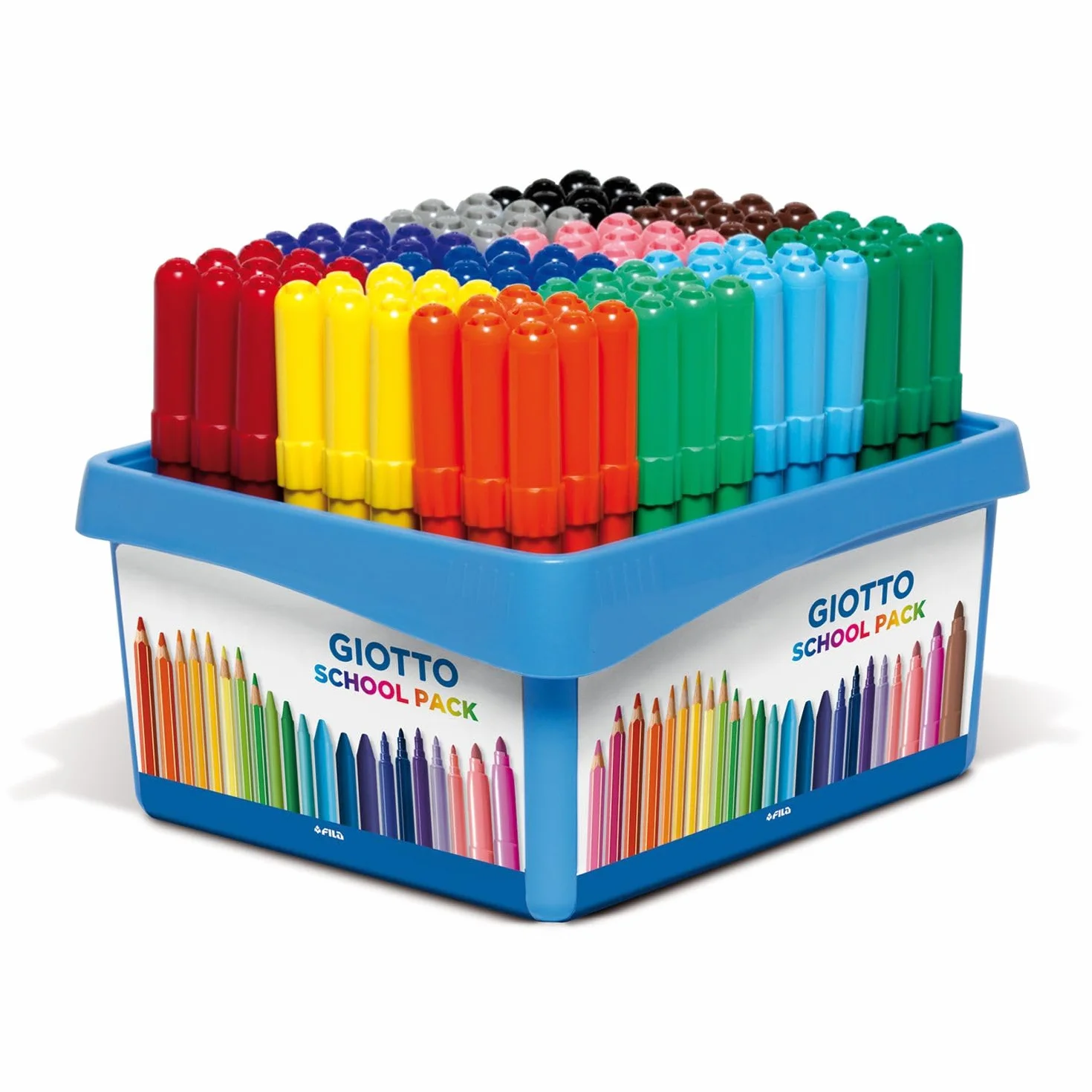 Giotto Turbo Maxi - Schoolpack 108 feutres