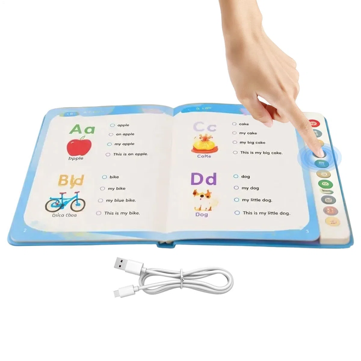 Livres Sonores pour Livre Audio Interactif d'apprentissage du Vocabulaire