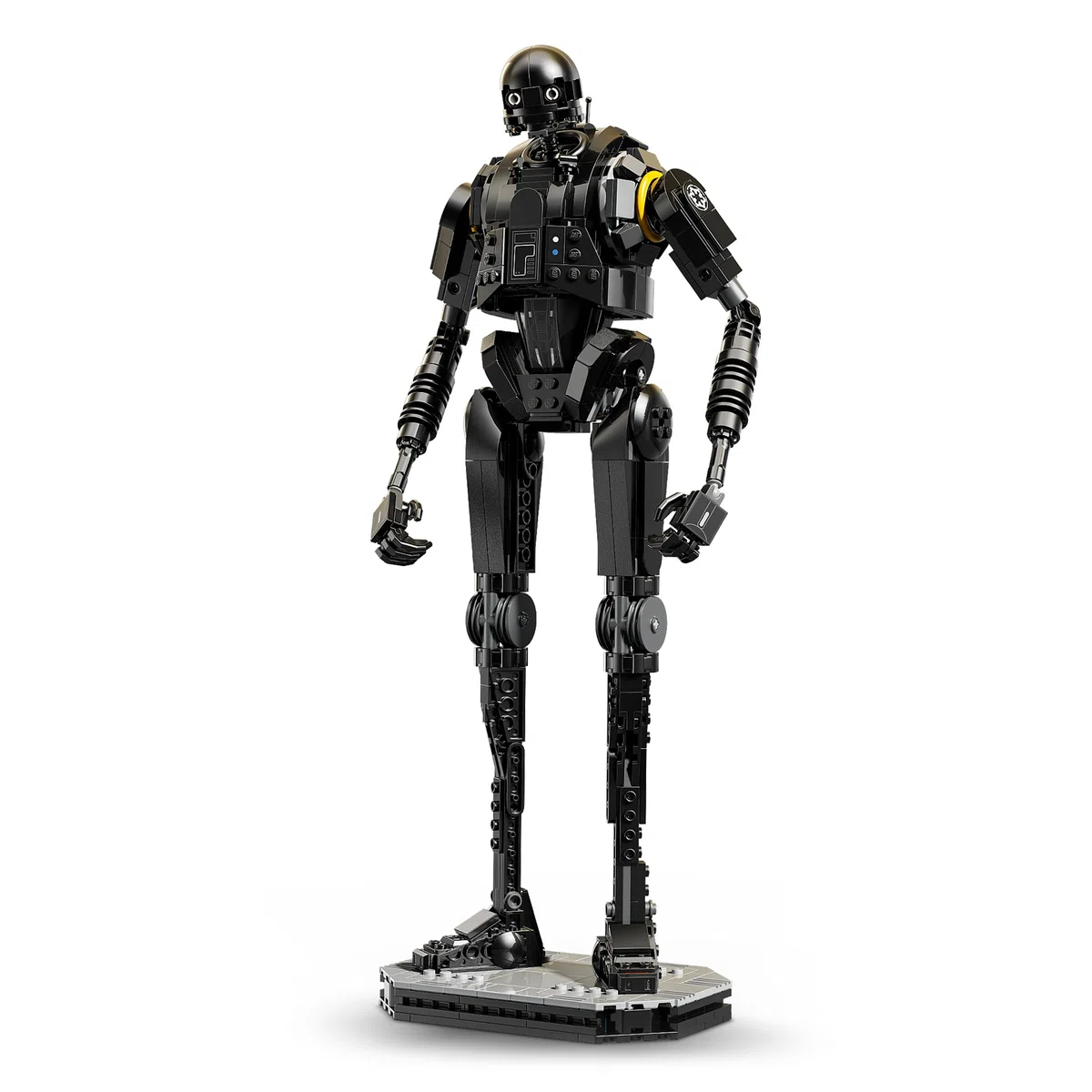 LEGO Star Wars : Andor 75434 K-2SO Le Droïde de Sécurité - Figurine Articulée - Jeu de Construction à Exposer - Maquette Collector avec Plaque - Cadeau pour Garçon, Fille ou Adulte Fan de la Série TV
