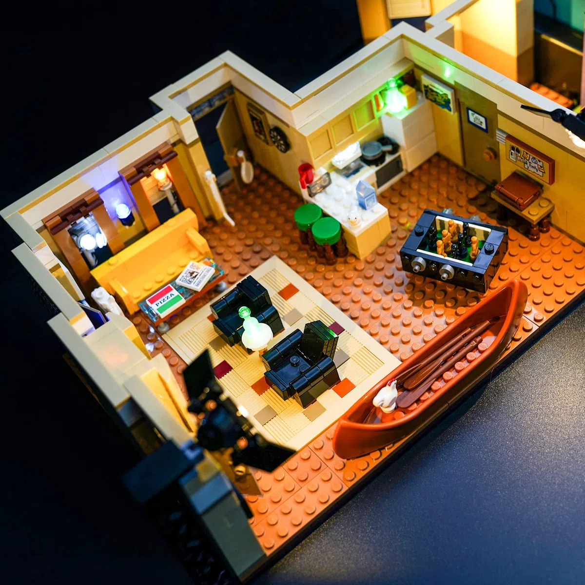 BRIKSMAX Kit d'éclairage LED pour Lego Creator The Friends Apartments – Compatible avec le modèle Lego 10292