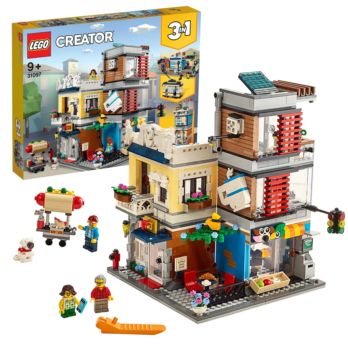 LEGO 31097 Creator L’animalerie et Le café