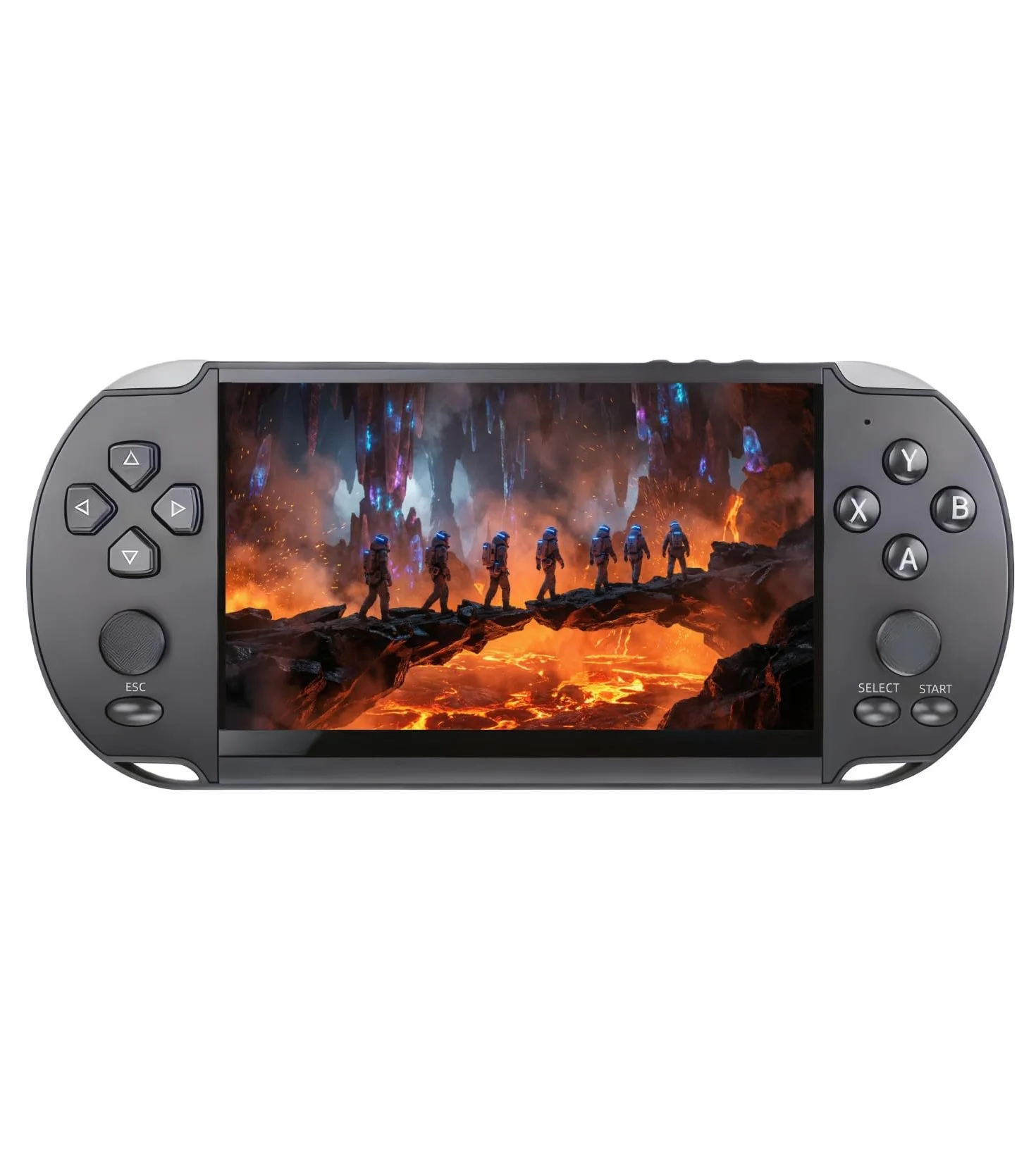 5,1 Pouces Console de Jeu Portable Plusieurs Simulateurs Rétro Vidéo/Musique/E-Book/Téléviseur Indoor/Outdoor/Travel Larisure de Jeu électronique Anniversaire/Cadeau de Vacances