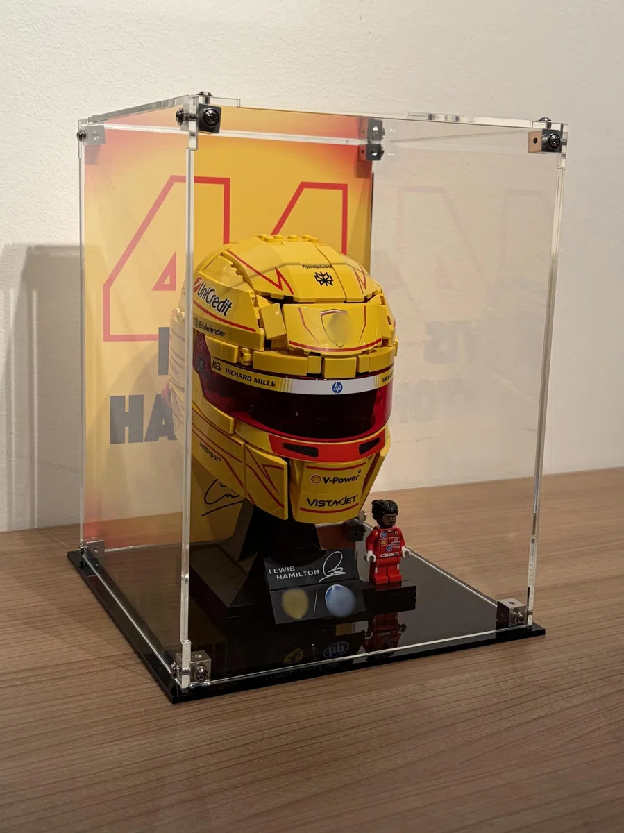 Vitrine d'exposition pour F1 LEGO Casque Lewis Hamilton (43022)