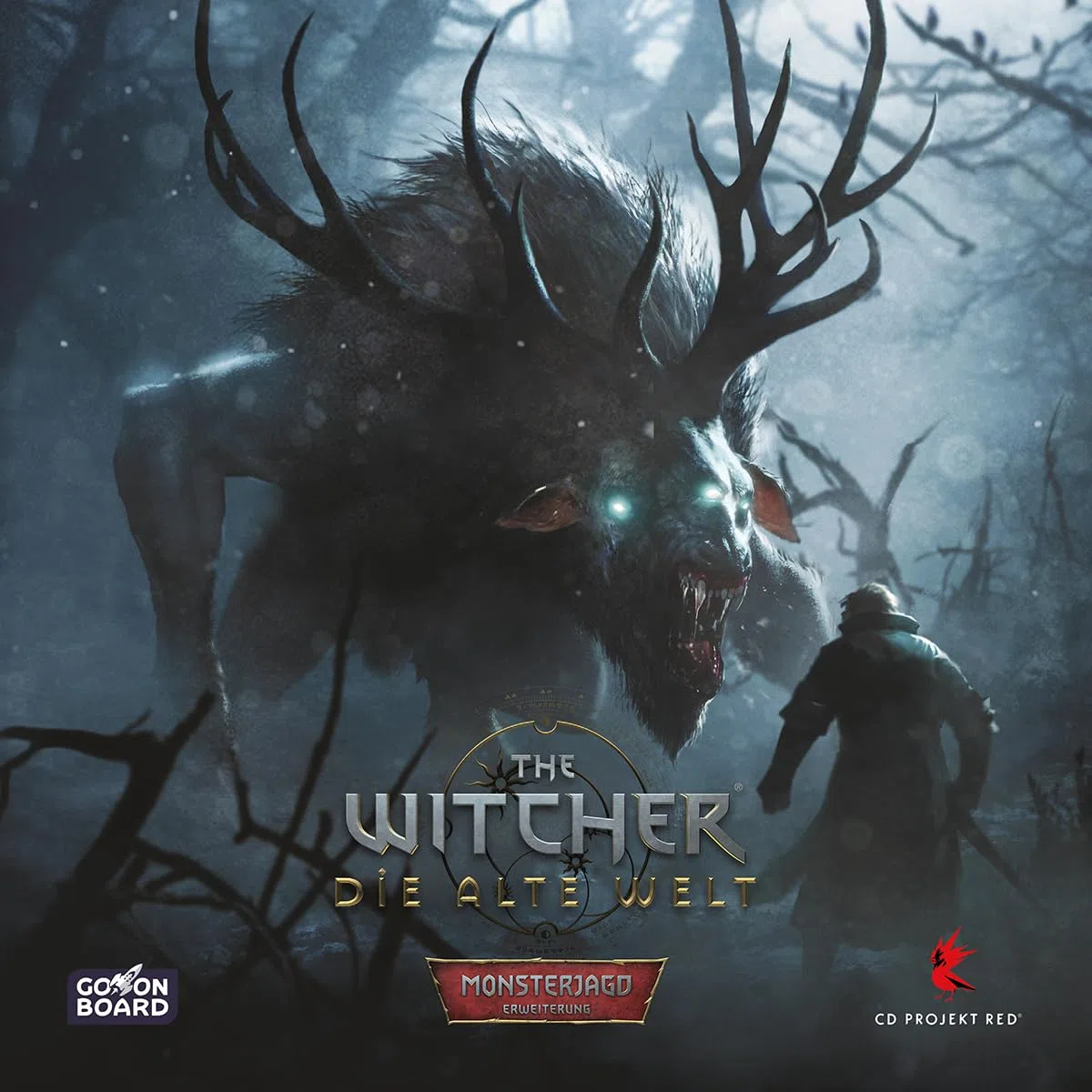 Go on Board, The Witcher - Le Vieux Monstre - Chasse aux Monstres Extension Jeu d'experts - Jeu de société - 1 à 5 Joueurs - À partir de 14 Ans - 90 à 150 Minutes - Allemand